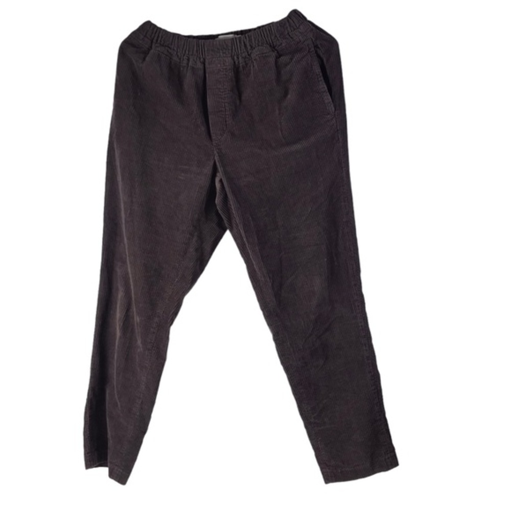 Closed pullover Elastic waist Corduroy Pants Made in Italy size 29